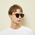 Round PC or CP Men's Sunglasses Telde